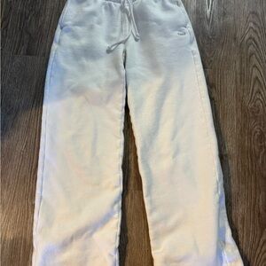 TNA White CozyFleece Sweatpants